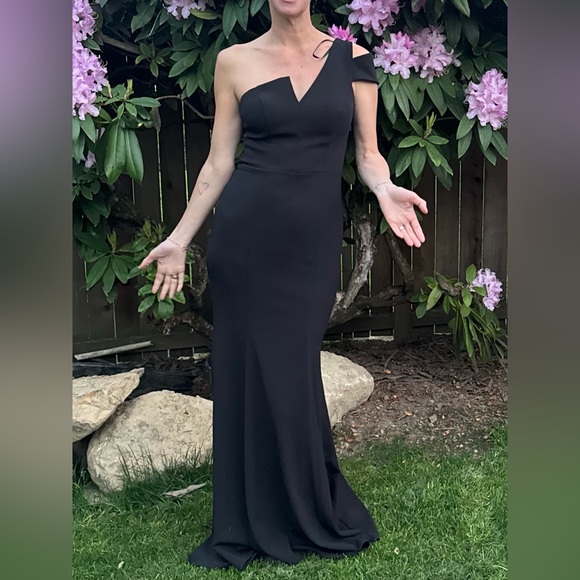 Betsy and Adam floor length formal gown - Picture 3 of 5